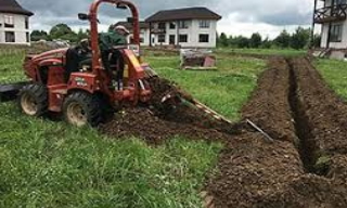 Копка траншей для водопровода в Нижневартовске: цена за метр от 933 руб.