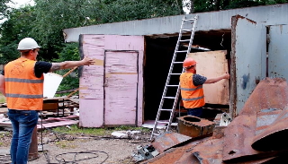 Демонтаж гаражей в Нижневартовске, цена от 1763 руб. – услуги под ключ от 2Землекопа-Нжт