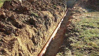Копка траншей для водопровода в Нижневартовске: цена за метр от 933 руб.