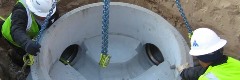 Канализационный колодец в Нижневартовске